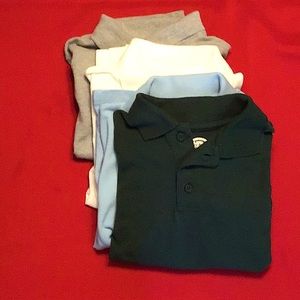 Boys Dickies Polo shirt Lot 7/8 Sz small 4 shirts